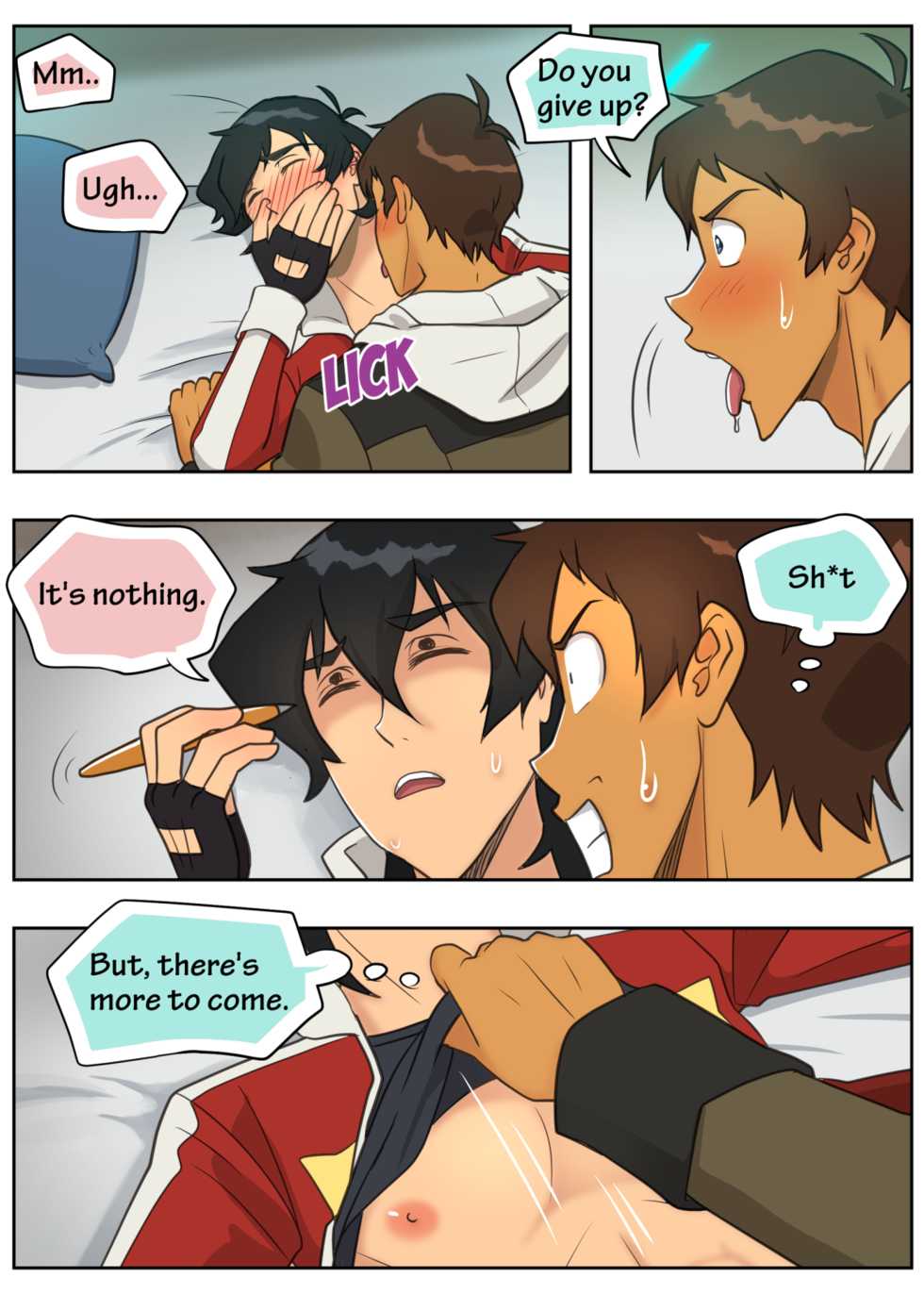 [halleseed] I won't blush (Voltron: Legendary Defender) [English] - Page 17
