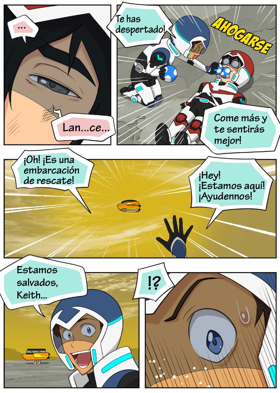 [halleseed] Keith the Juicy Doll (Voltron: Legendary Defender) [Spanish] - Page 4