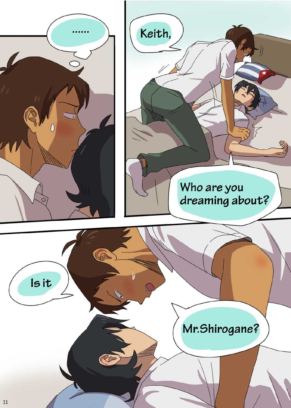 [halleseed] High School AU (Voltron: Legendary Defender) [English] - Page 12