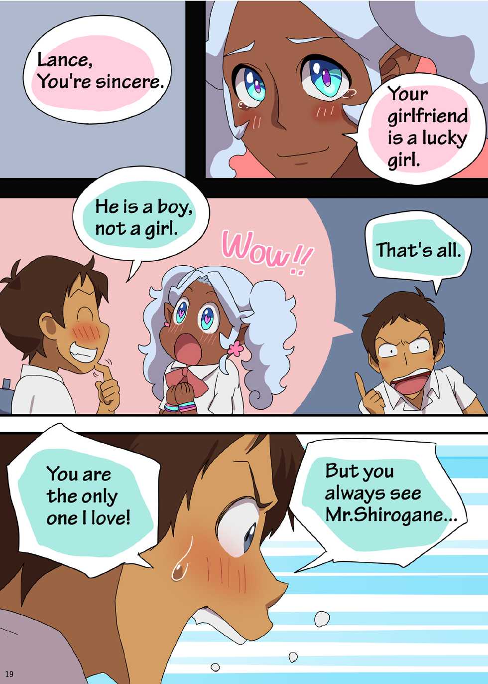 [halleseed] High School AU (Voltron: Legendary Defender) [English] - Page 20