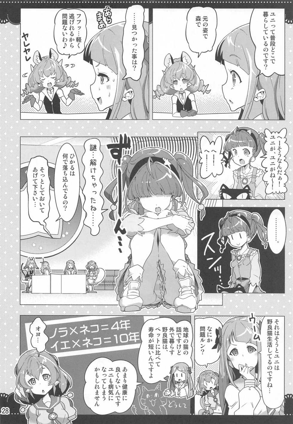 (C97) [EDGE WORTH (Hamuhamu)] Kurukuru Twinkle Star 3 (Star Twinkle PreCure) - Page 27
