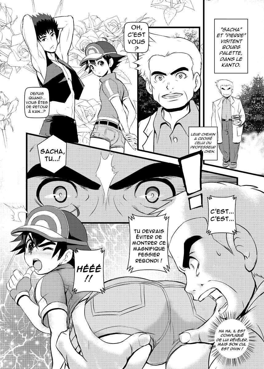 (C88) [Makoto☆Skip (Makoto Daikichi)] SatoSHI to TakeSHI no Futari wa PuriPuri (Pokémon) [French] - Page 24