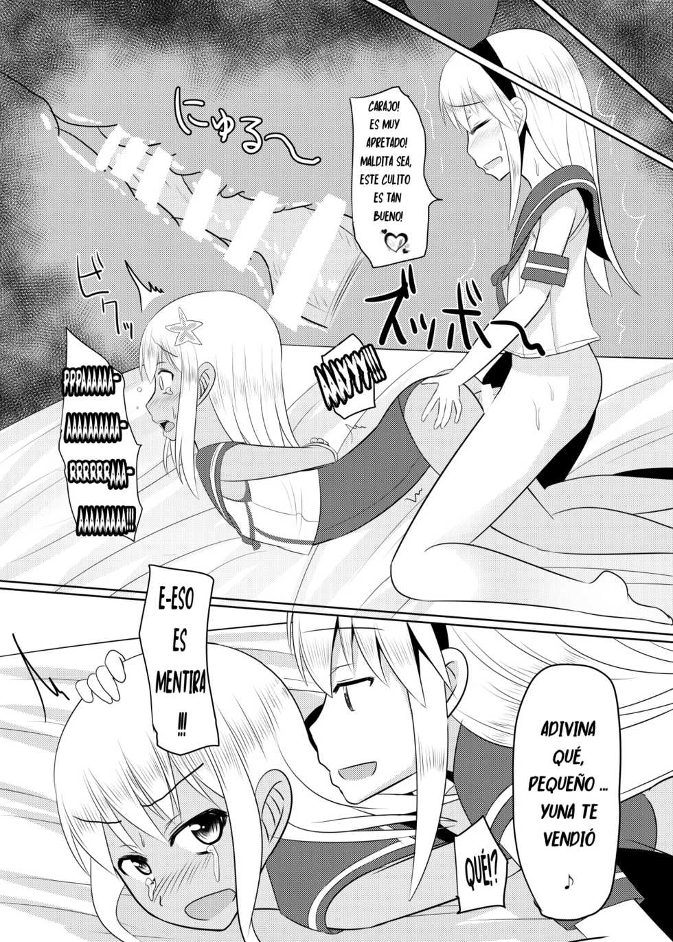 [High Fly Flow (Kanimaru)] Shimakaze-kun no Natsuyasumi (Kantai Collection -KanColle-) [Spanish] [bananare22] [Digital] - Page 31