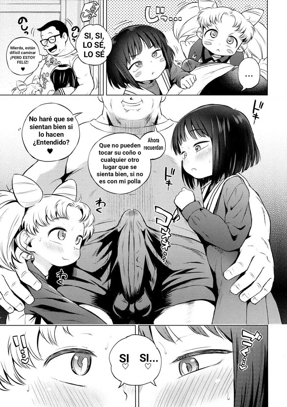 (C91) [Hitsuji Drill (Ponpon Itai)] Onii-chan Daisuki! | Onii-chan, I love you! (Bishoujo Senshi Sailor Moon) [Spanish] - Page 5