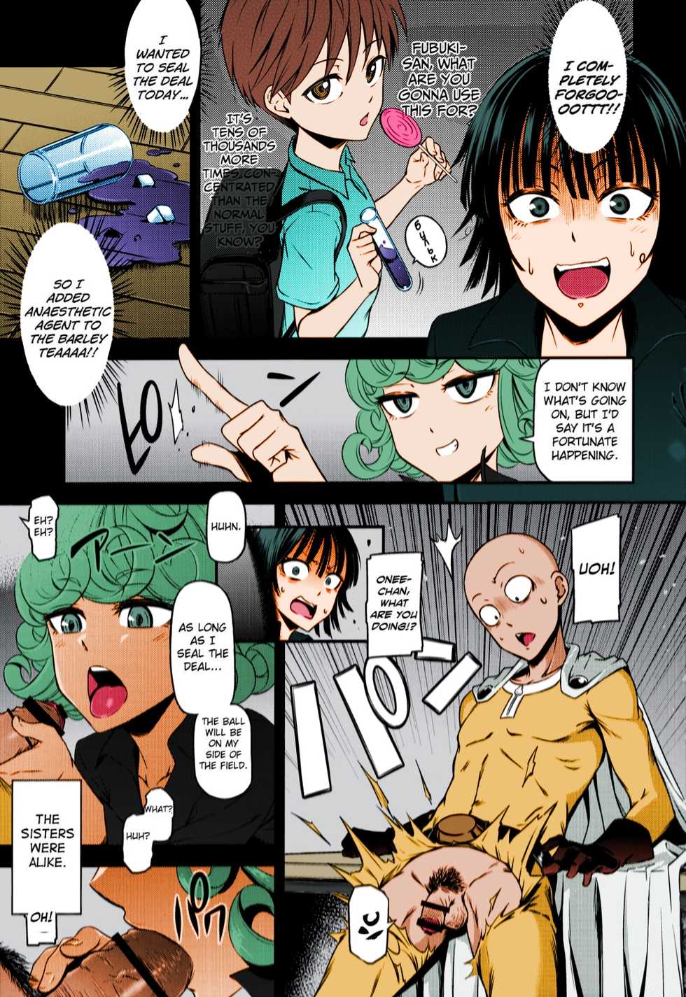 (C90) [Kiyosumi Hurricane (Kiyosumi Hurricane)] ONE-HURRICANE 4 (One Punch Man) [English] [Colorized] - Page 8