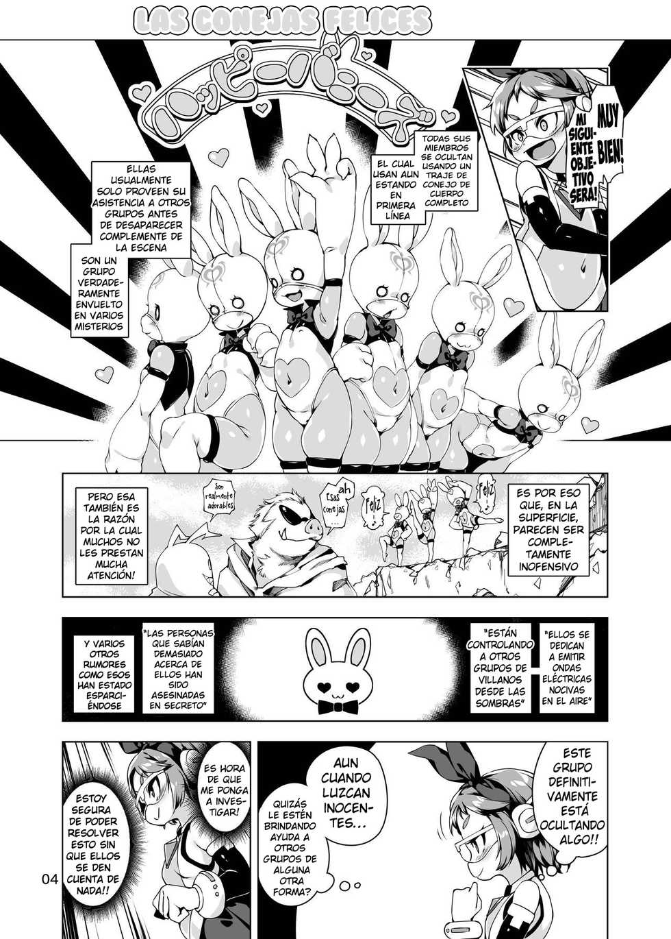 [Nanamehan (Hansharu)] Happy Bunnys e Sennyuu! -Inran Ero Usagi-ka Suit- [Spanish] [kalock] [Digital] - Page 3