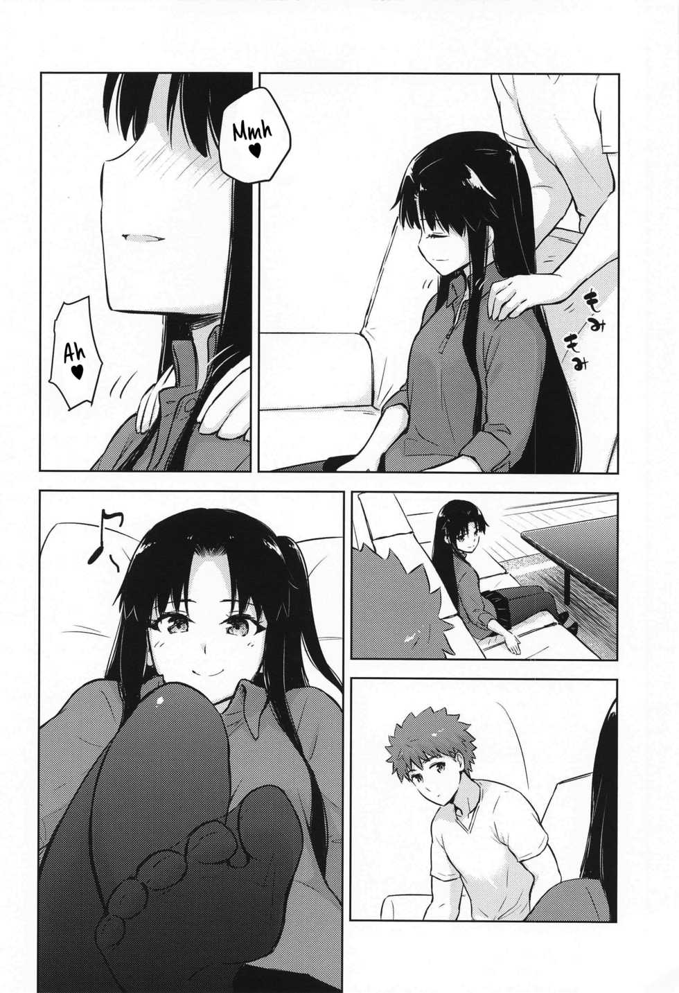 (Super ROOT 4 to 5 2021 Tokyo) [Snowrich (Iida Toyoyuki)] Second Semester (Fate/stay night) [English] [TheSkipRow] - Page 9