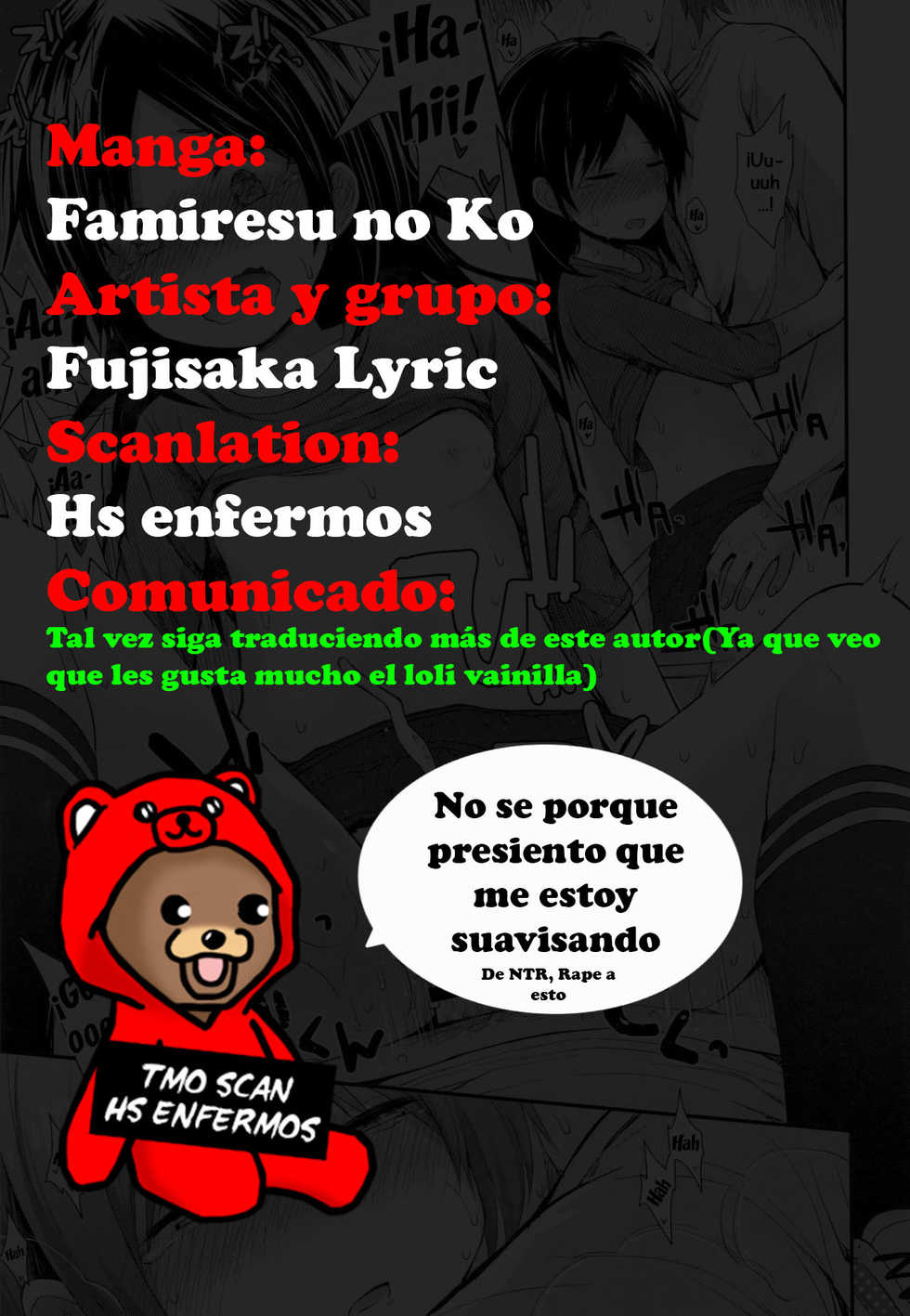 [Fujisaka Lyric] FamiRes no Ko (Chiisana Koukishin) [Spanish] [Hs enfermos] - Page 21