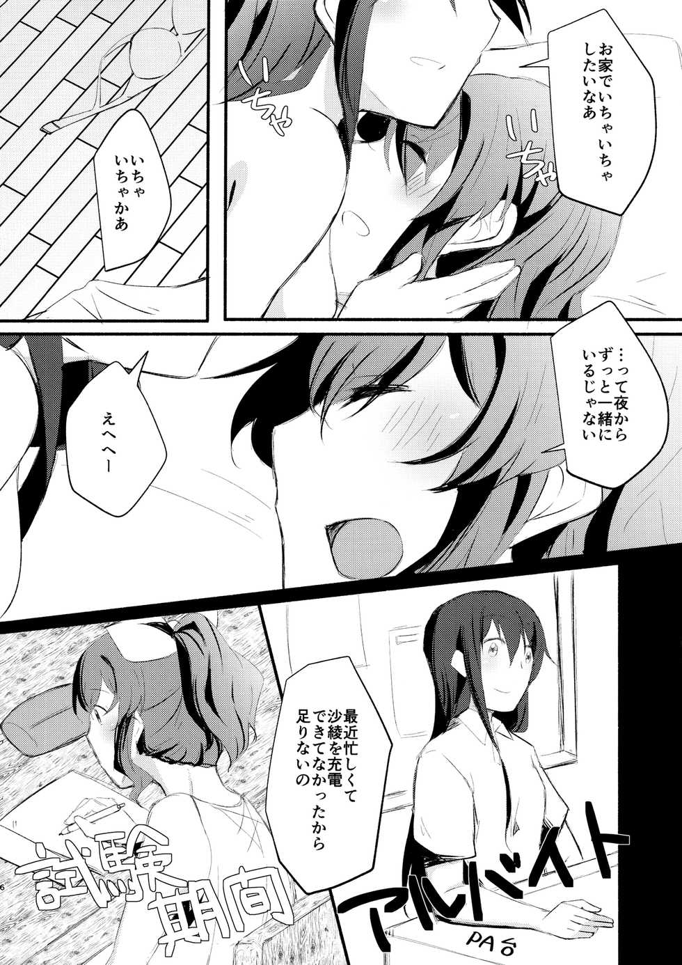 (BanG Dreamer's Party! 5th STAGE) [Eihikanshi (Himero)] smells like... (BanG Dream!) - Page 5