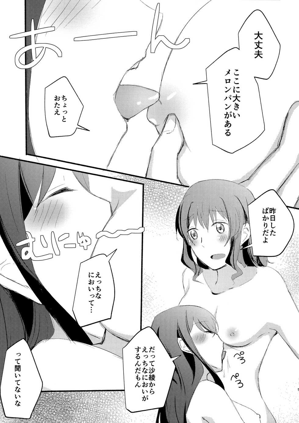 (BanG Dreamer's Party! 5th STAGE) [Eihikanshi (Himero)] smells like... (BanG Dream!) - Page 8