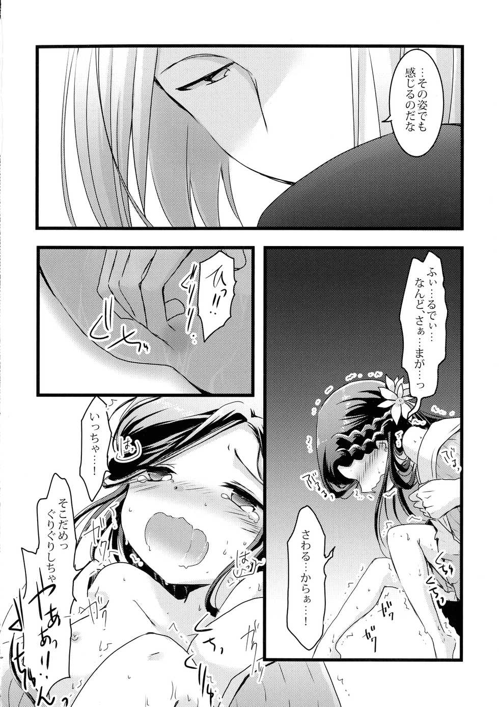 (Watashi no Toshokan Toshi Keikaku! 3) [SORA+ (Nonomaru)] Maou to Chikkoi Ryoushu-sama (Honzuki no Gekokujou) - Page 13