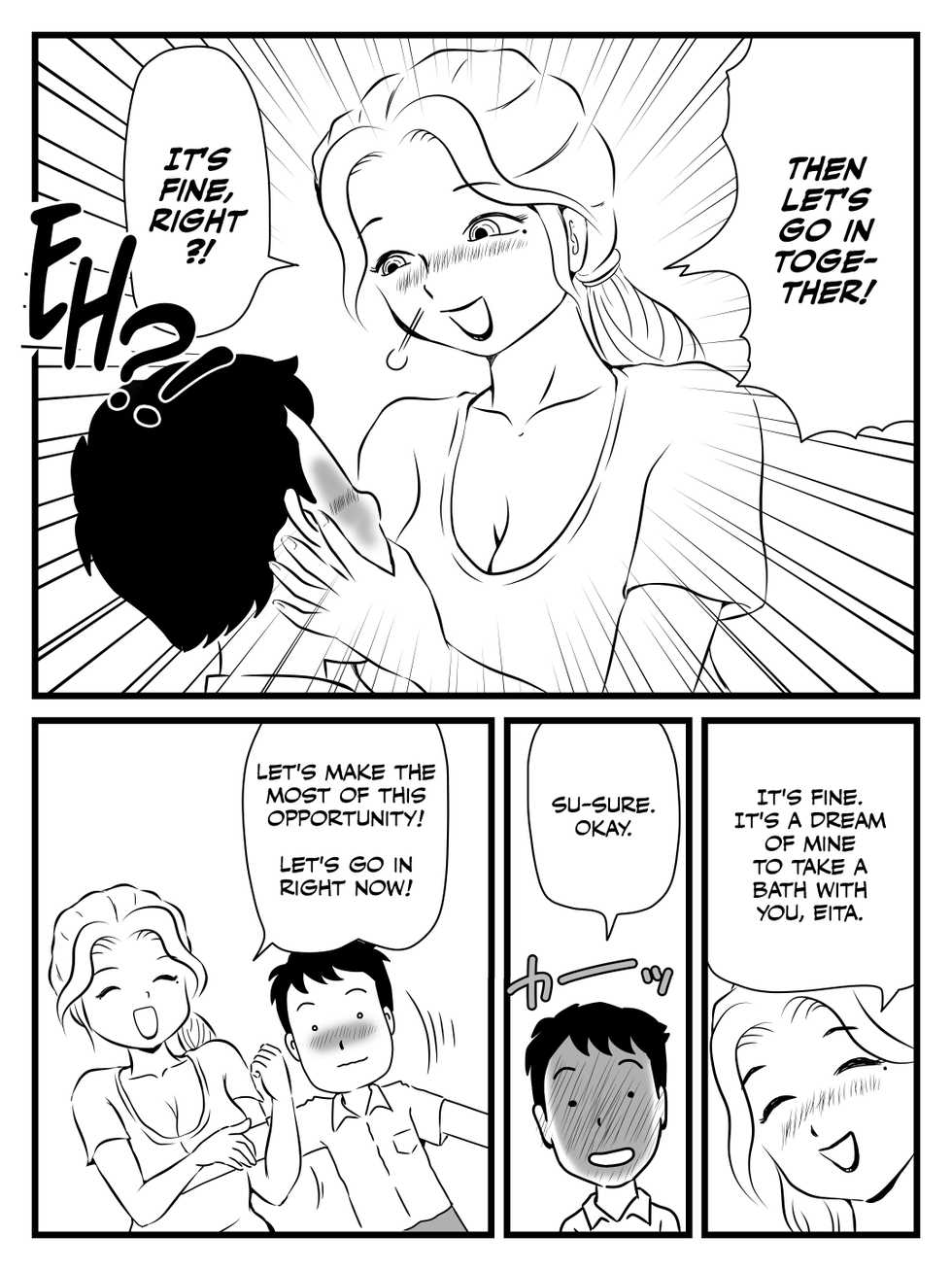 [Momoziri Hustle Dou] Demodori Kaa-san ga Eroku natte ita Ken | The Case Of A Mother Becoming Sexier After Moving Back In With Her Parents Post-Divorce [English] [CulturedCommissions] - Page 17