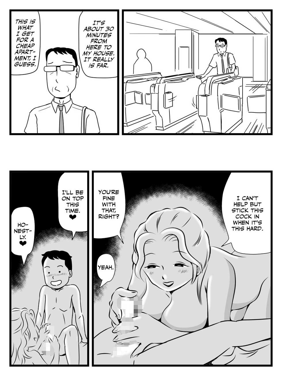 [Momoziri Hustle Dou] Demodori Kaa-san ga Eroku natte ita Ken | The Case Of A Mother Becoming Sexier After Moving Back In With Her Parents Post-Divorce [English] [CulturedCommissions] - Page 36