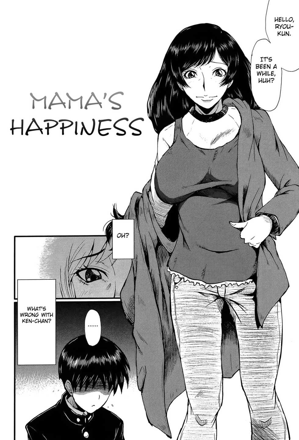 [SINK] Mama no Shiawase | Mama's Happiness (Kimi ga Shiranai Mama no Koubi) [English] [Fated Circle] [Digital] - Page 2