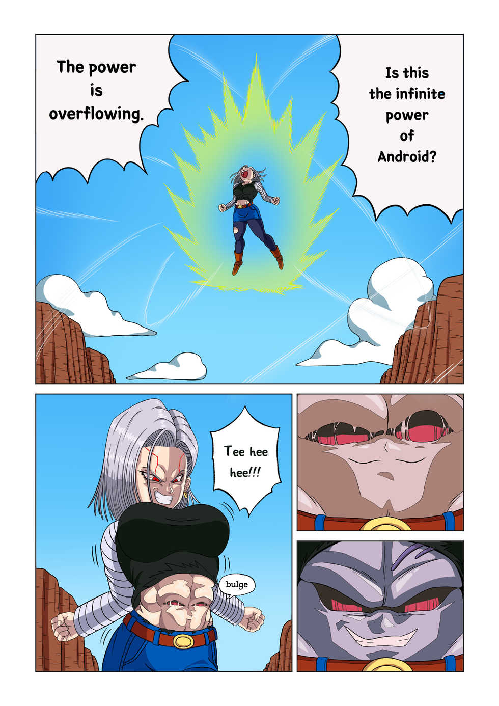 Android 18 vs Baby - Page 15