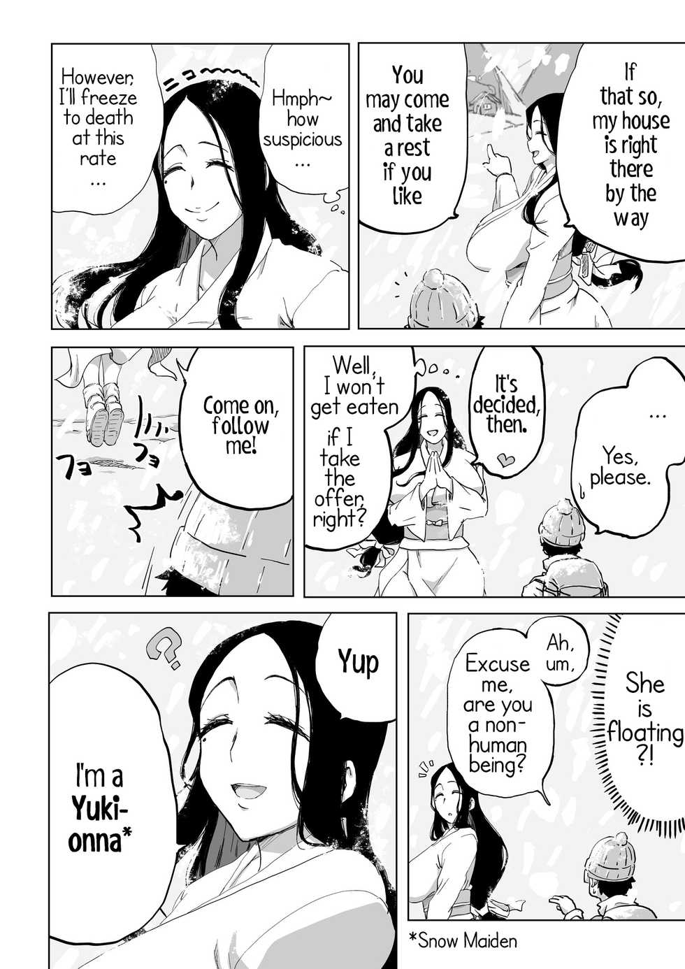 [Camekirin] Zetsumetsu Sunzen Yukionna | Critically Endangered Snow Maiden [English] [tengokuoh] - Page 5