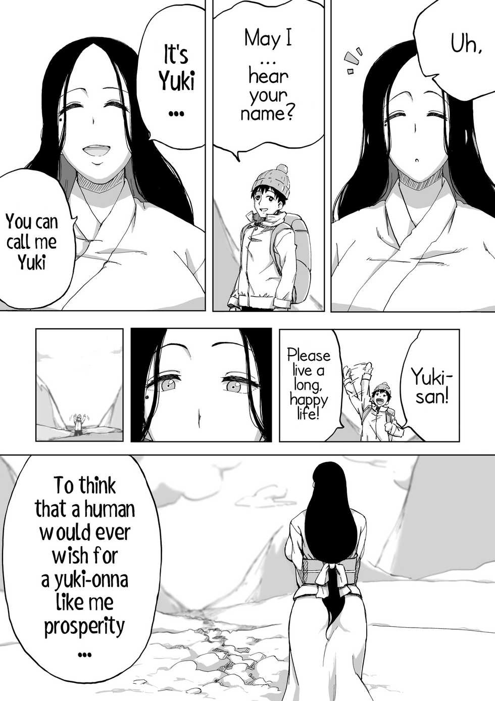 [Camekirin] Zetsumetsu Sunzen Yukionna | Critically Endangered Snow Maiden [English] [tengokuoh] - Page 34
