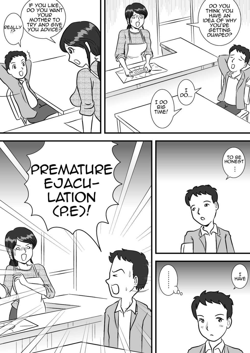 [Momoziri Hustle Dou] Okaa-san to Sourou Musuko | Mother and her P.E. Son [English] [Amoskandy] - Page 5