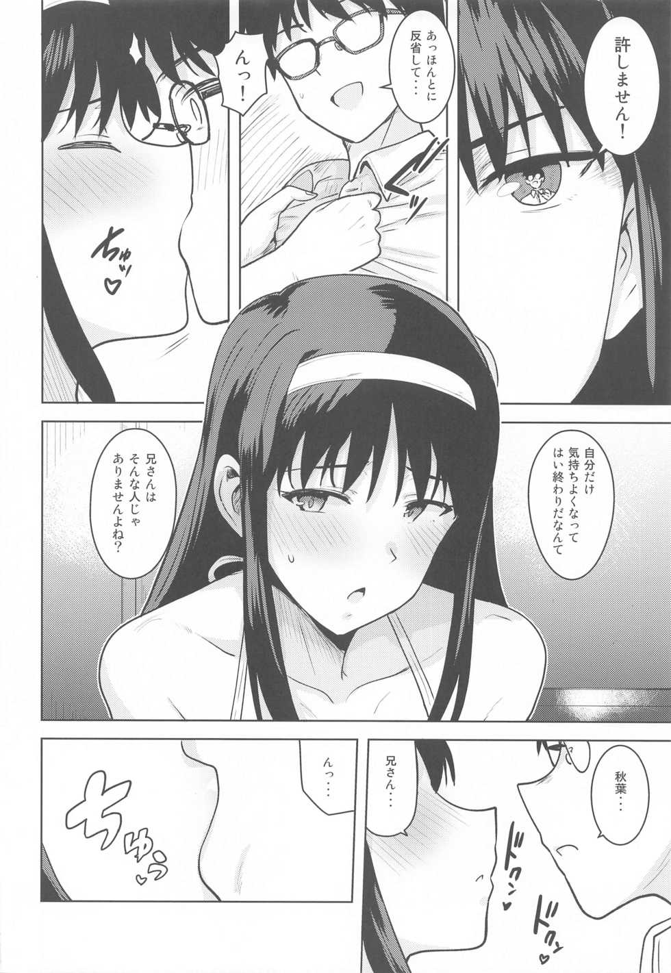 (Dai 2-Kai Ultra Summer Festa) [PLANT (Tsurui)] Akiha-sama no Present (Tsukihime) - Page 11