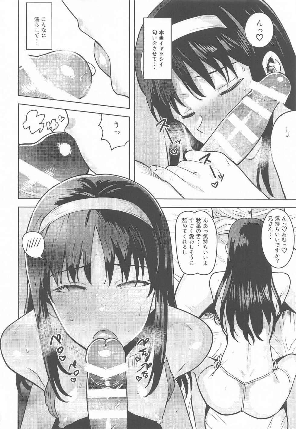 (Dai 2-Kai Ultra Summer Festa) [PLANT (Tsurui)] Akiha-sama no Present (Tsukihime) - Page 19