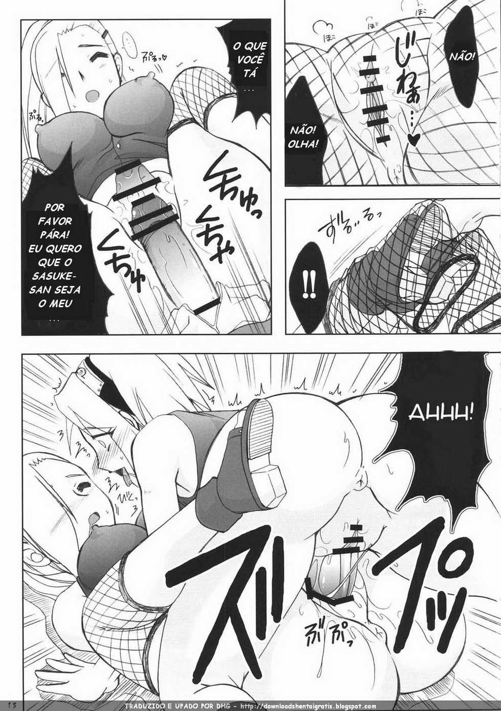 (Futaket 5) [Hijouguchi (TEI-OH-K-TAKAMURO)] Futanari Kokoro Tenshin (Naruto) [Portuguese-BR] - Page 13