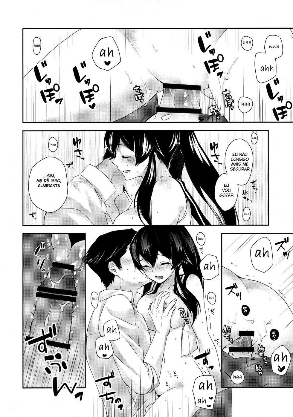 (C91) [Rosapersica (Ichinomiya)] Yoru Yahagi ~Yukiyo no Horoyoi Sex Hen~ | Fazendo Amor Embriagados em uma Noite de Neve (Kantai Collection -KanColle-) [Portuguese-BR] [DiegoVPR] - Page 23