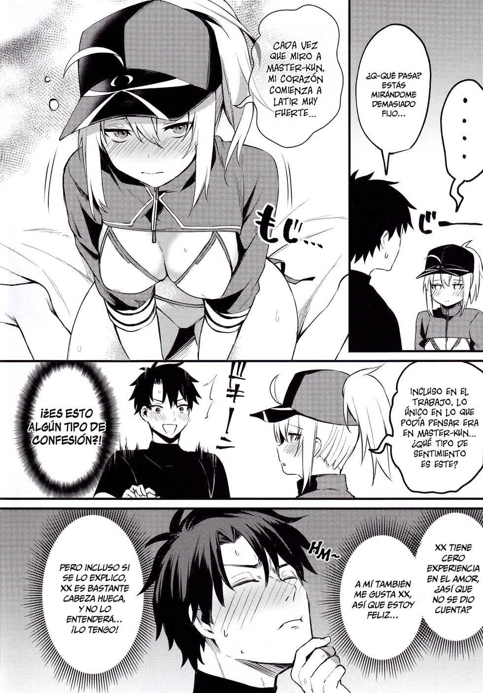 (C97) [Osenbei no Mori (Danimaru)] Suki wo Oshiete Master-kun (Fate Grand Order) [Spanish] [Chunchunmaru Translations] - Page 3