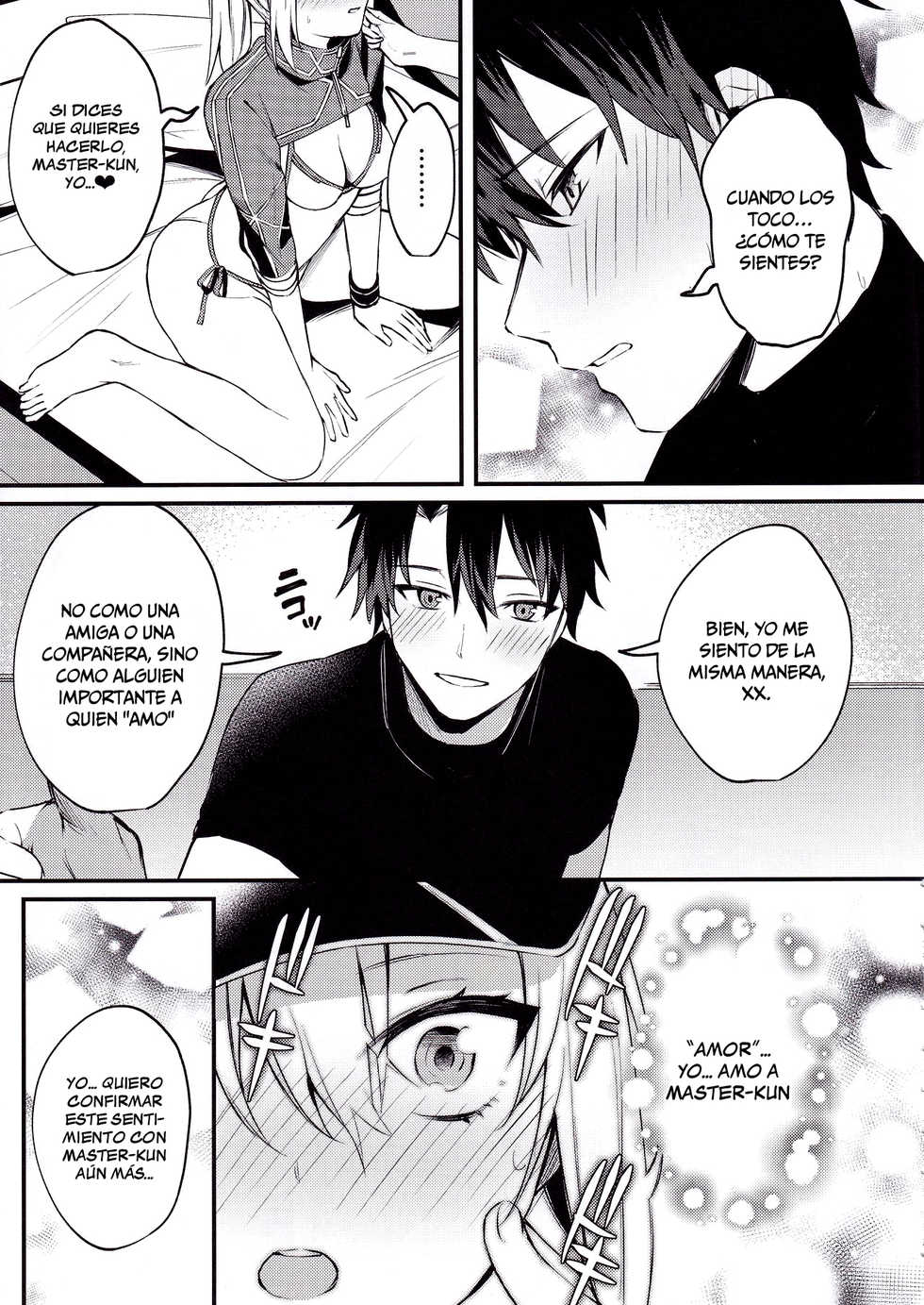 (C97) [Osenbei no Mori (Danimaru)] Suki wo Oshiete Master-kun (Fate Grand Order) [Spanish] [Chunchunmaru Translations] - Page 6