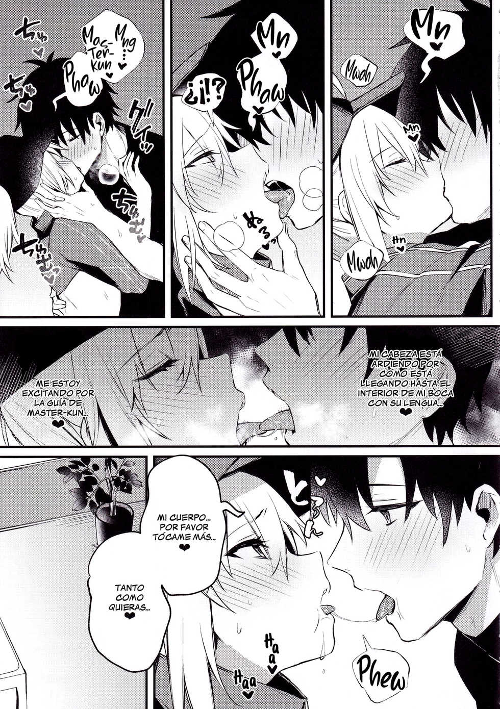 (C97) [Osenbei no Mori (Danimaru)] Suki wo Oshiete Master-kun (Fate Grand Order) [Spanish] [Chunchunmaru Translations] - Page 8