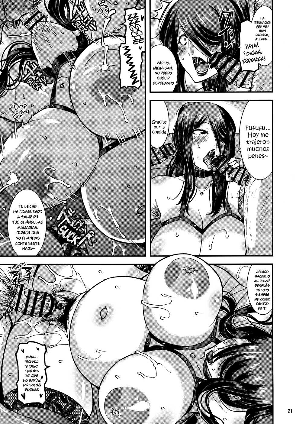 (C95) [gos to vi (Utamaro)] Ero Douga Haishin ga Shumi no Oku-san no Namahame Rankou Koukai Maso Benki [Spanish] [Lanerte] - Page 21