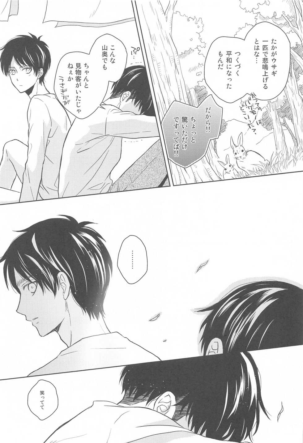 (C88) [NIA (Sawa)] God Bless You (Shingeki no Kyojin) - Page 31