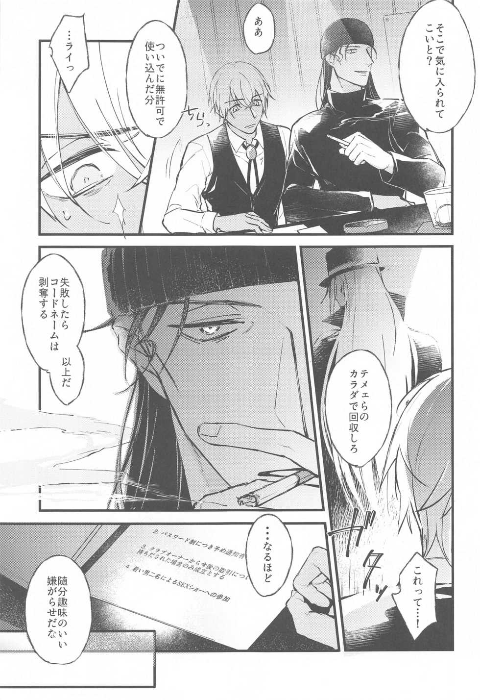 [Uni & Moshi (Unimoshi)] DEVIOUS LOVERS (Detective Conan) - Page 12