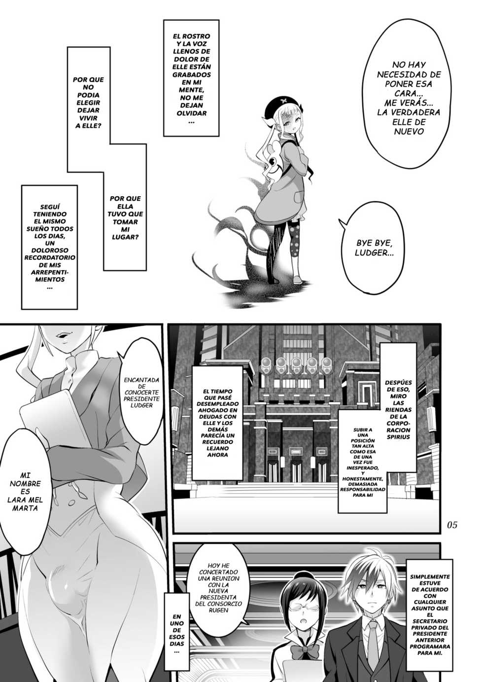 [Temparing (Tokimachi Eisei)] Futanari Lara to Kozukuri Sex (Tales of Xillia 2) [Spanish] [TAKAMORIXD] [Digital] - Page 5