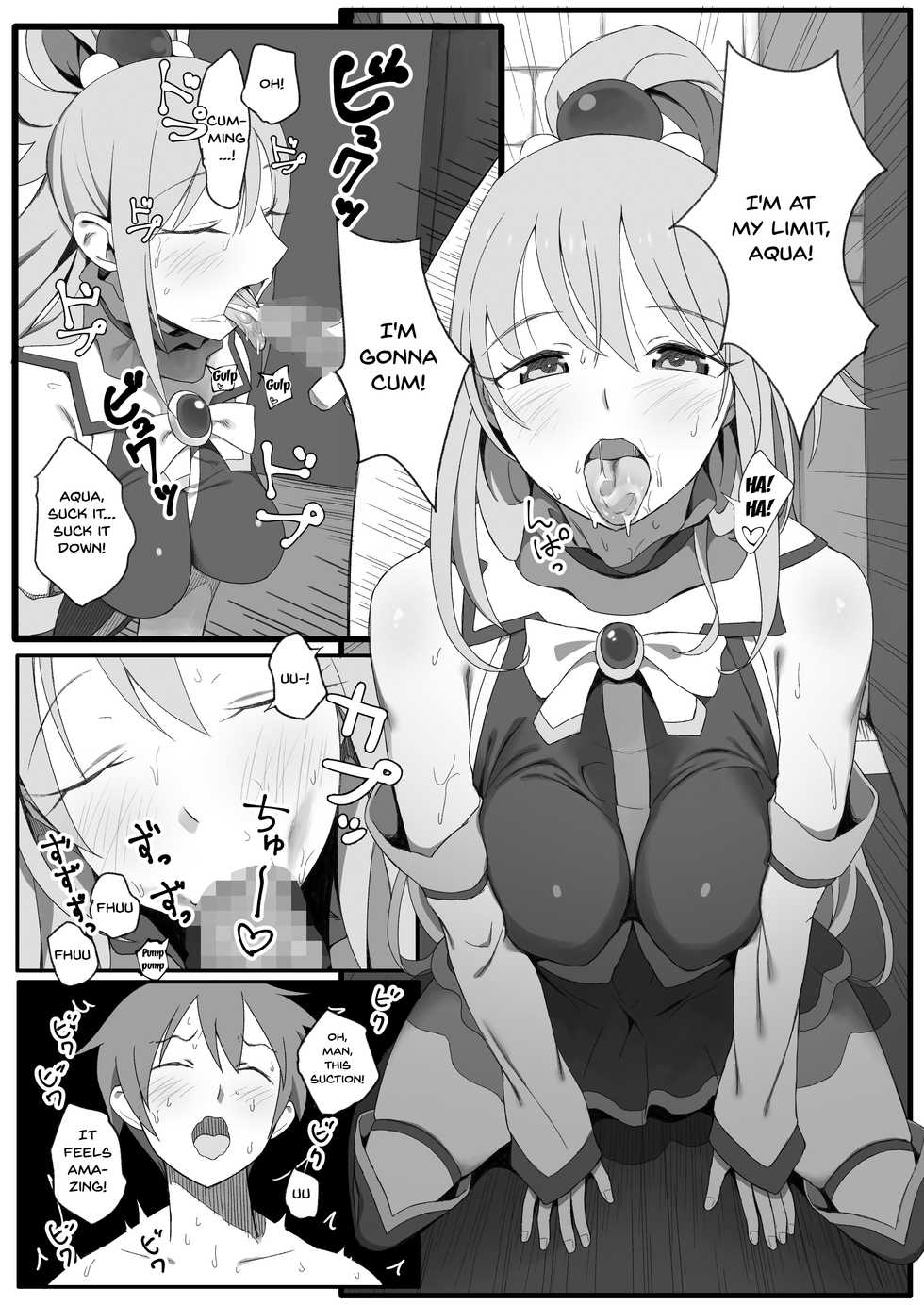 [PuruMetal] Isekai Tensei Shita Saki de Party Member Zenin to Naisho de Ecchi Shiteru Neet (Kono Subarashii Sekai ni Syukufuku o!) [English] {Doujins.com} [Digital] - Page 6