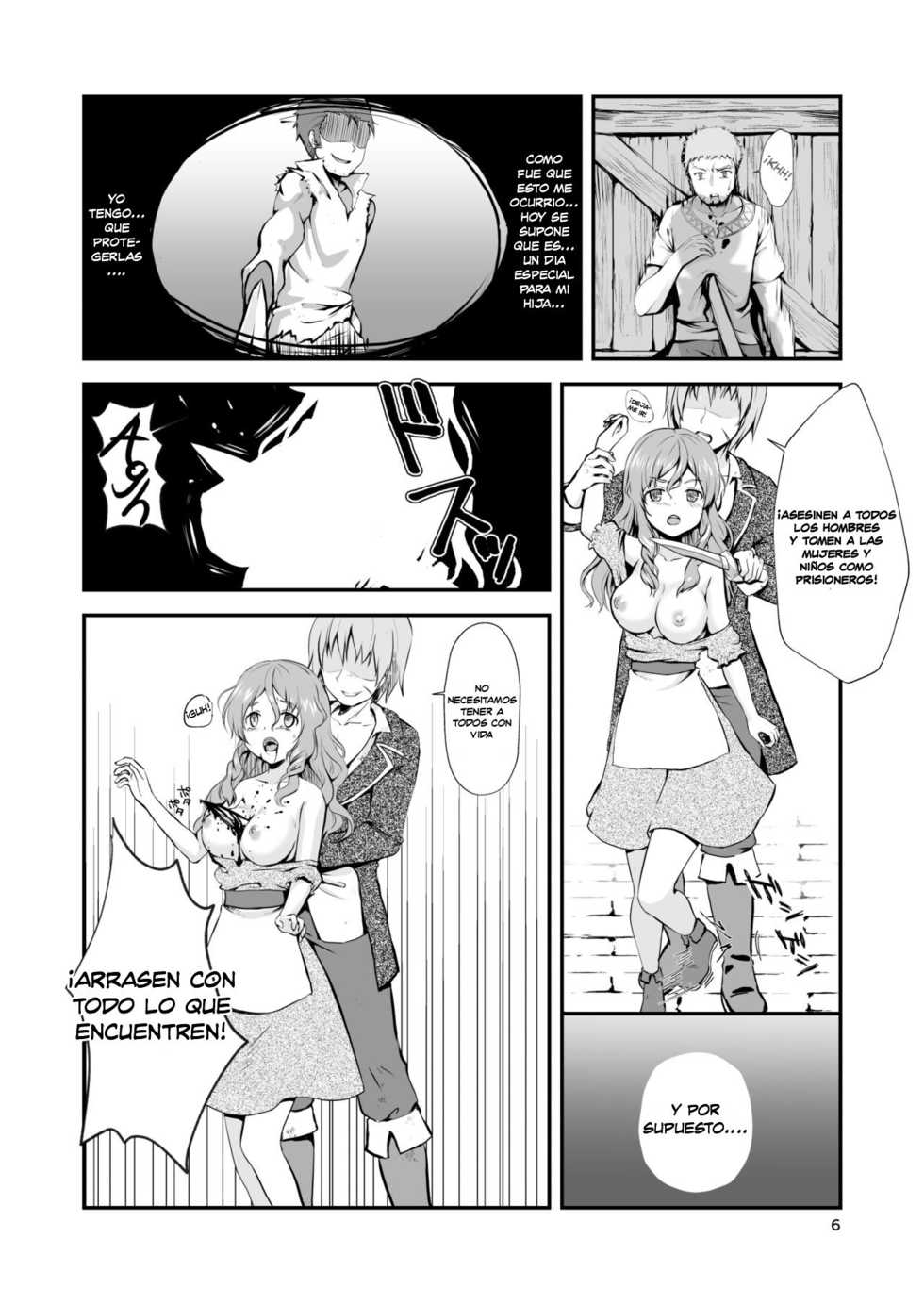 [Watari Laboratory] Owari no Shiki -Okasare, Korosare, Hakai Sareru Musumetachi- [Spanish] [AhegaoKuroneko143] - Page 5