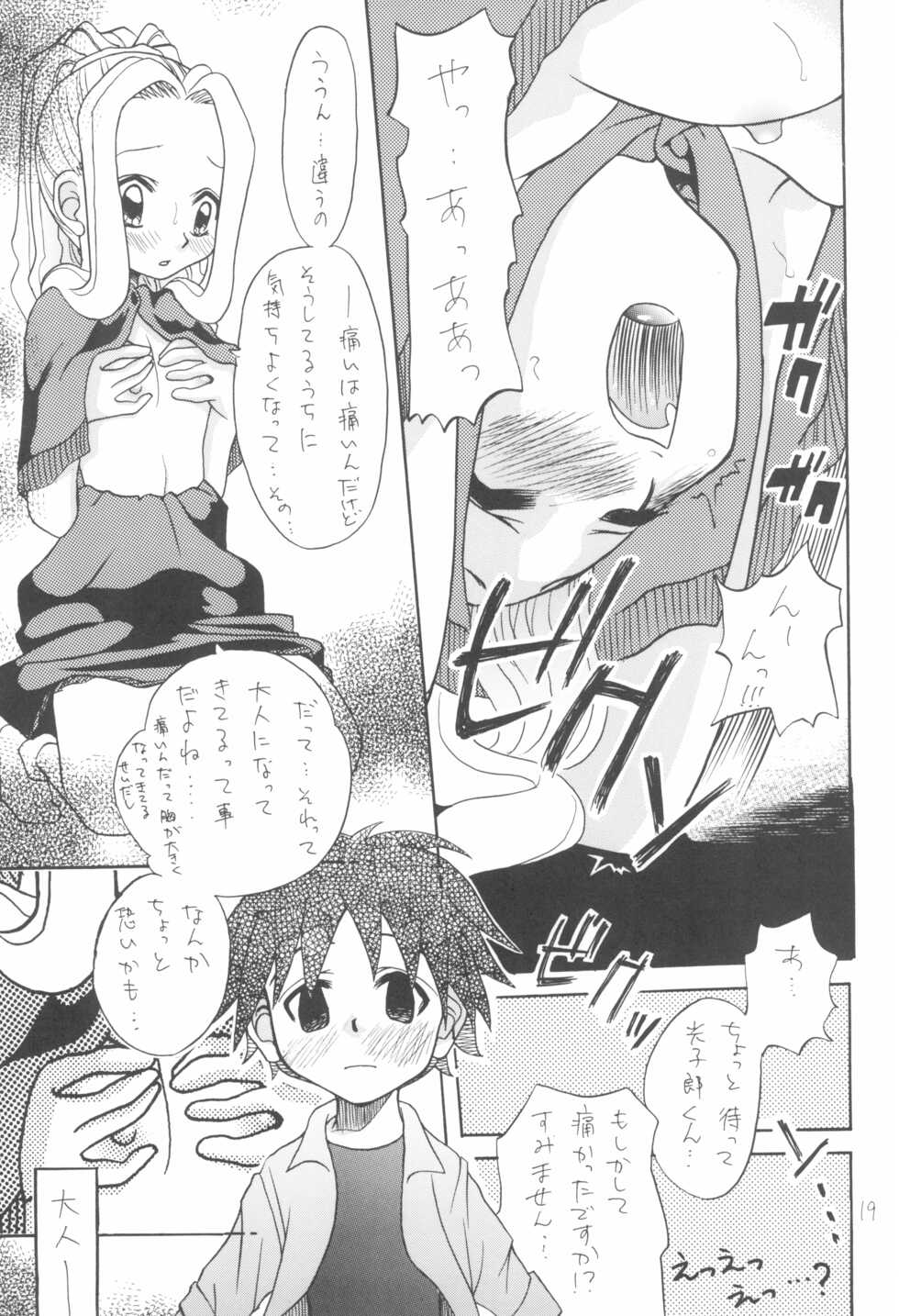 (C58) [Shamontei (Shamon)] I WISH (Digimon Adventure) - Page 19