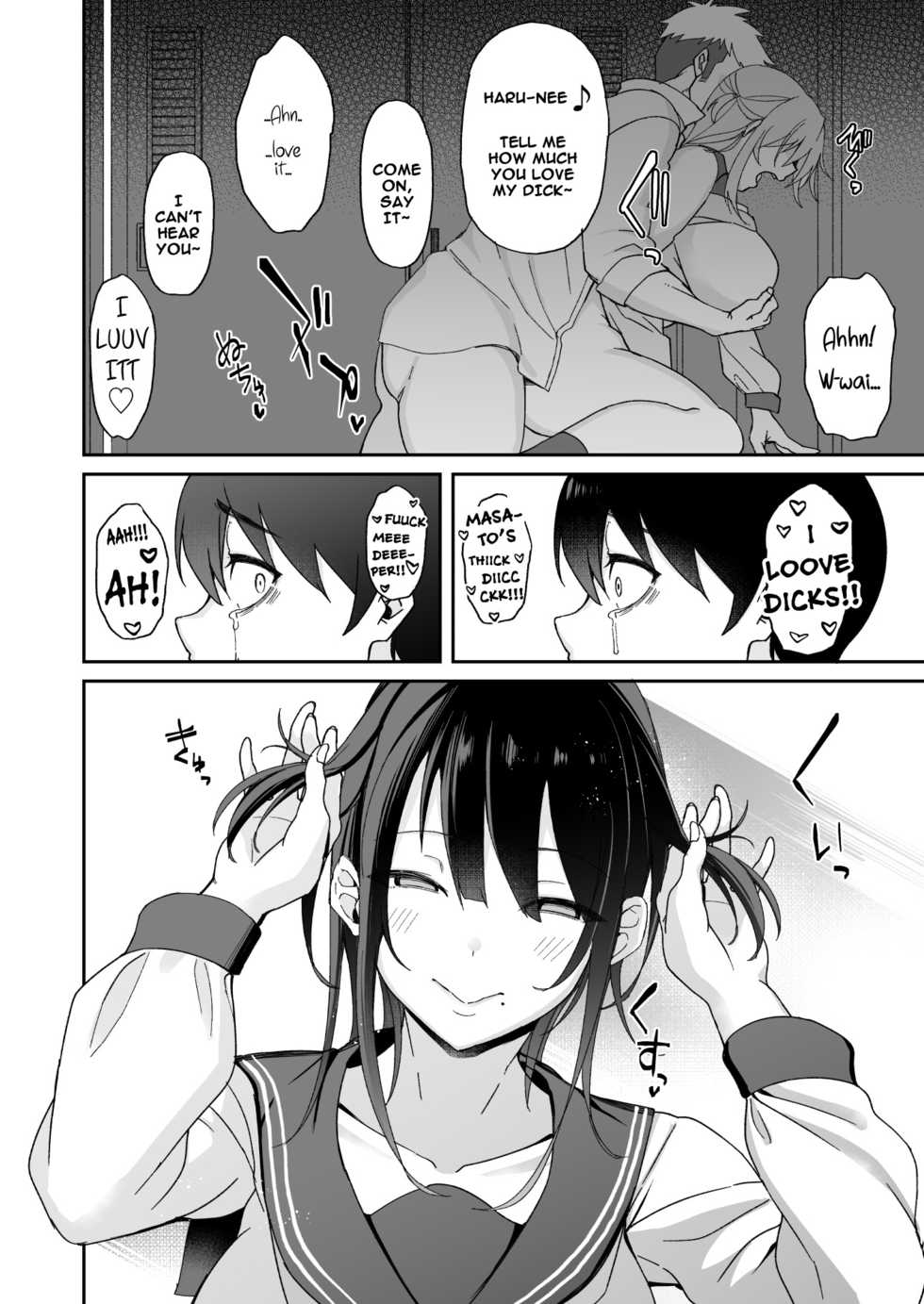 [Aoiya (Shingo.)] Osananajimi no Onee-san ga Netorareta node, Boku wa Anata no Imouto to Sex shite mo Ii desu ka? [English] - Page 26