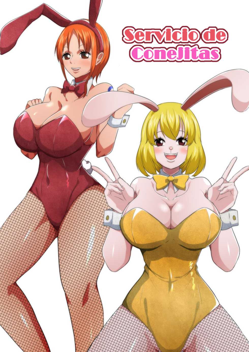 [Q Doujin] Bunny Service | Servicio de Conejitas (One Piece) [Spanish] [Colorized] {La Lagartija Lesbiana} - Page 24