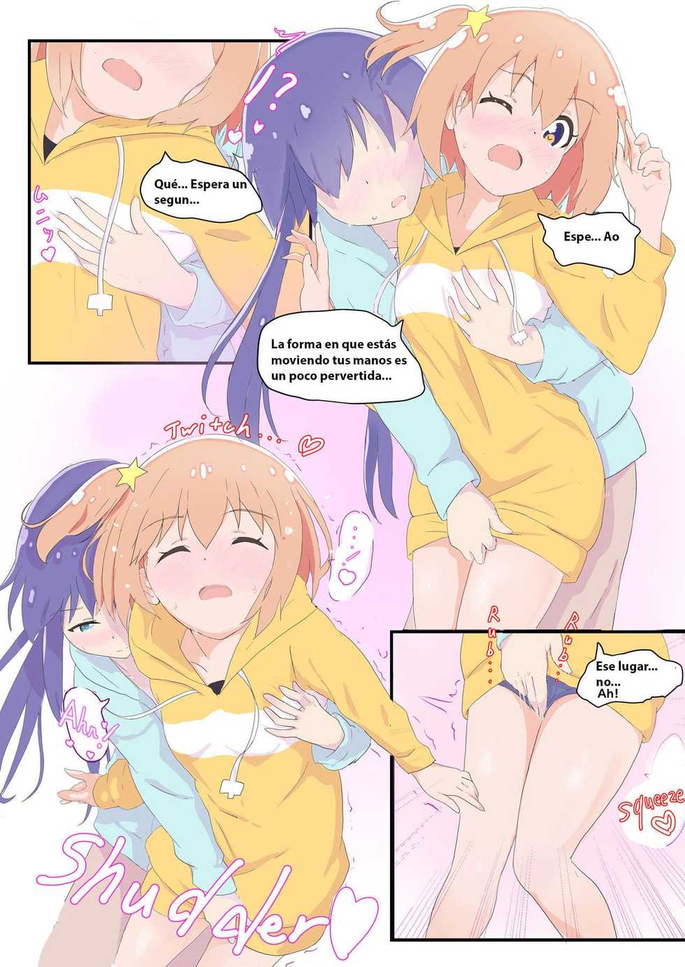[Muraimura] Mira to Ao ga Muramura Suru Hanashi | A story in which Mira & Ao are horny for each other (Asteroid in Love) [Spanish] [B.M.] [Digital] - Page 9