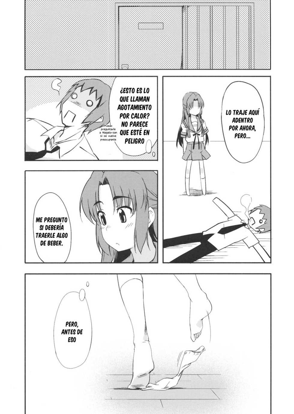 (C76) [Piñata Party (Nagami Yuu)] Over Flow Virus (The Melancholy of Haruhi Suzumiya) [Spanish] [G.T TRADUCTOR] - Page 6