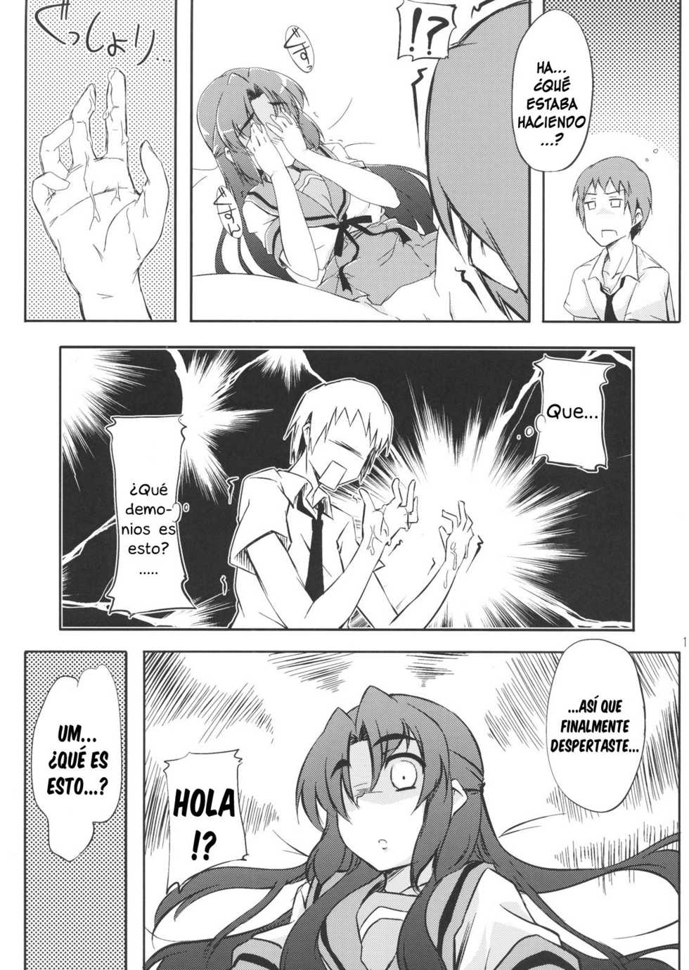 (C76) [Piñata Party (Nagami Yuu)] Over Flow Virus (The Melancholy of Haruhi Suzumiya) [Spanish] [G.T TRADUCTOR] - Page 12