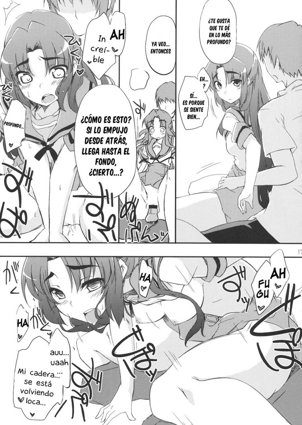 (C76) [Piñata Party (Nagami Yuu)] Over Flow Virus (The Melancholy of Haruhi Suzumiya) [Spanish] [G.T TRADUCTOR] - Page 16