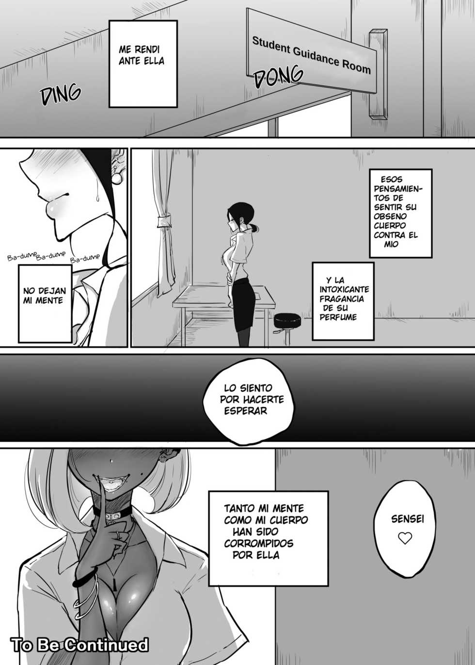 [Sky Dogma (Pandacorya)] Sparta Sensei ga Oshiego no Bitch Gal ni Ecchi na Koto Sareru Hanashi | The Story of a Strict Teacher Who Got Fucked by Her Gyaru Bitch Student [Spanish] [Mugidanshi Fansub] - Page 25