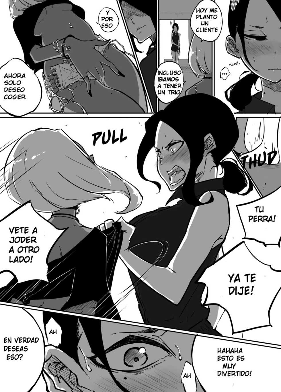 [Sky Dogma (Pandacorya)] Sparta Sensei ga Oshiego no Bitch Gal ni Ecchi na Koto Sareru Hanashi 2 | The Story of a Strict Teacher Who Got Fucked by Her Gyaru Bitch Student #2 [Spanish] [Mugidanshi Fansub] - Page 13