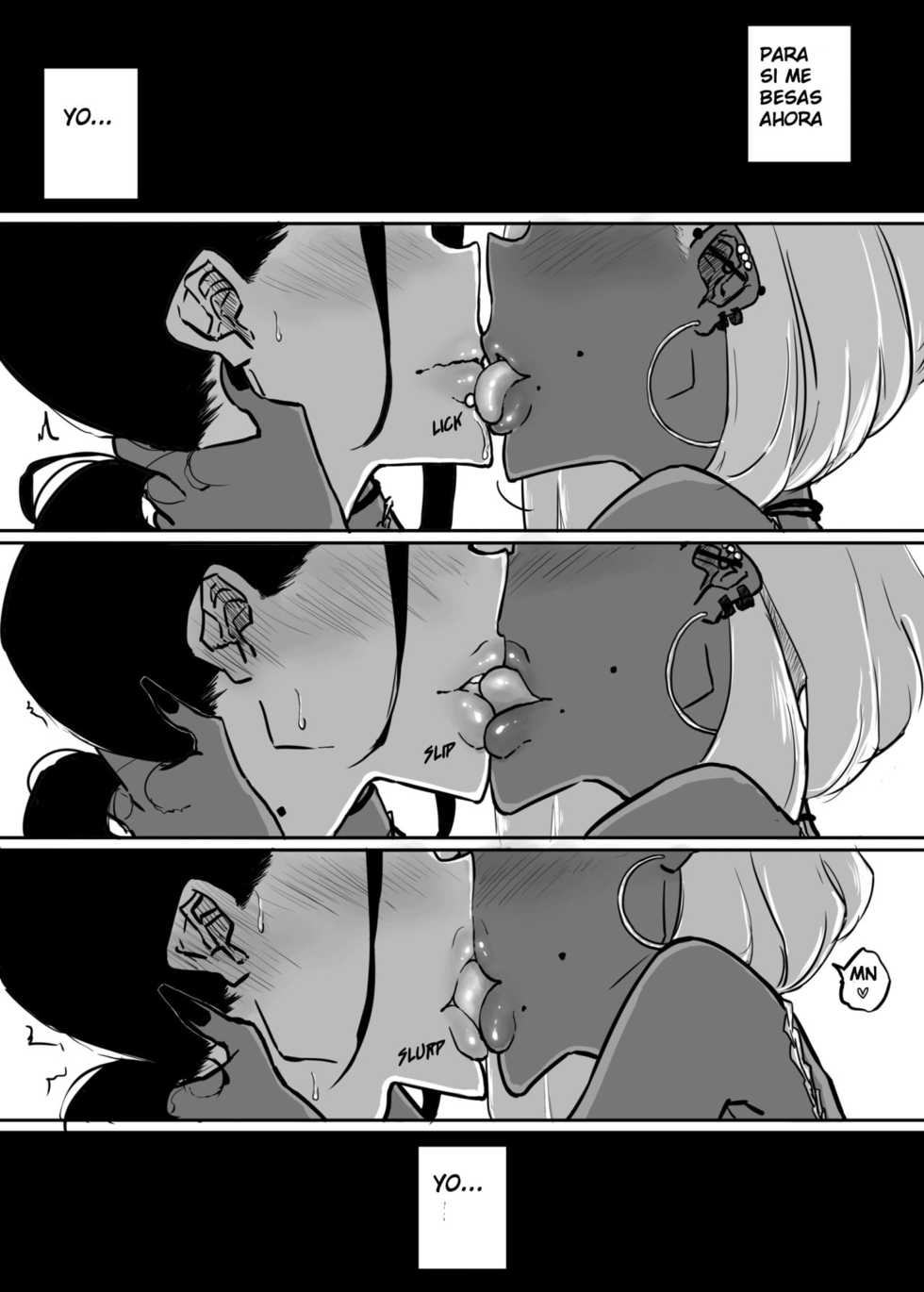 [Sky Dogma (Pandacorya)] Sparta Sensei ga Oshiego no Bitch Gal ni Ecchi na Koto Sareru Hanashi 2 | The Story of a Strict Teacher Who Got Fucked by Her Gyaru Bitch Student #2 [Spanish] [Mugidanshi Fansub] - Page 15