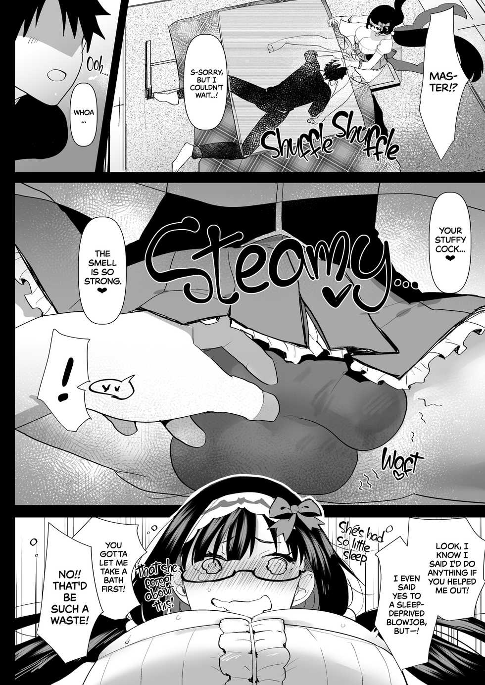 [Aimaitei (Aimaitei Umami)] Tetsuya Ake Muremure Futanari Chinpo o Ajiwaitai | I Wanna Eat Sleep-Deprived Stuffy Futa Cock (Fate/Grand Order) [English] {2d-market.com} [Decensored] [Digital] - Page 7