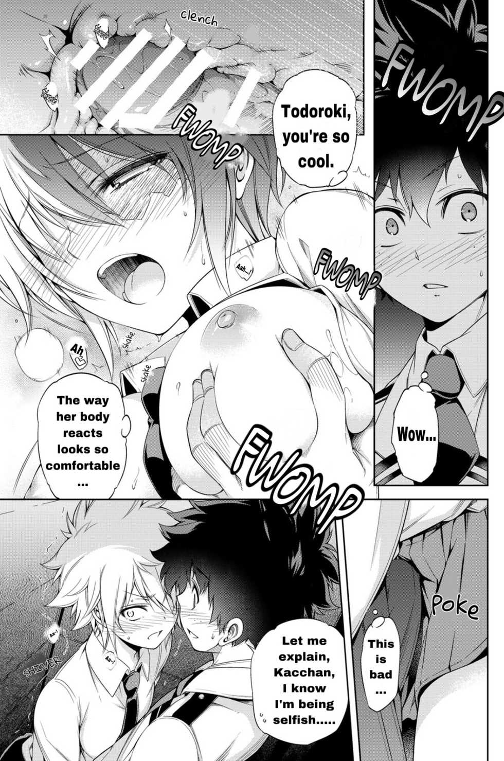 [OMEGA 2-D (Hibino Tomoki, Shima Seiryuu)] Boku no Iinazuke to Osananajimi ga Shuraba Sugiru Ver. 2 (Boku no Hero Academia) [English] [Digital] - Page 10