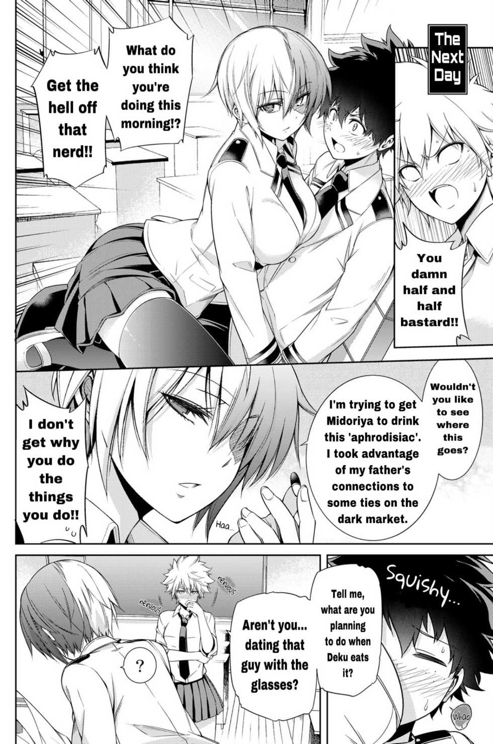 [OMEGA 2-D (Hibino Tomoki, Shima Seiryuu)] Boku no Iinazuke to Osananajimi ga Shuraba Sugiru Ver. 2 (Boku no Hero Academia) [English] [Digital] - Page 25