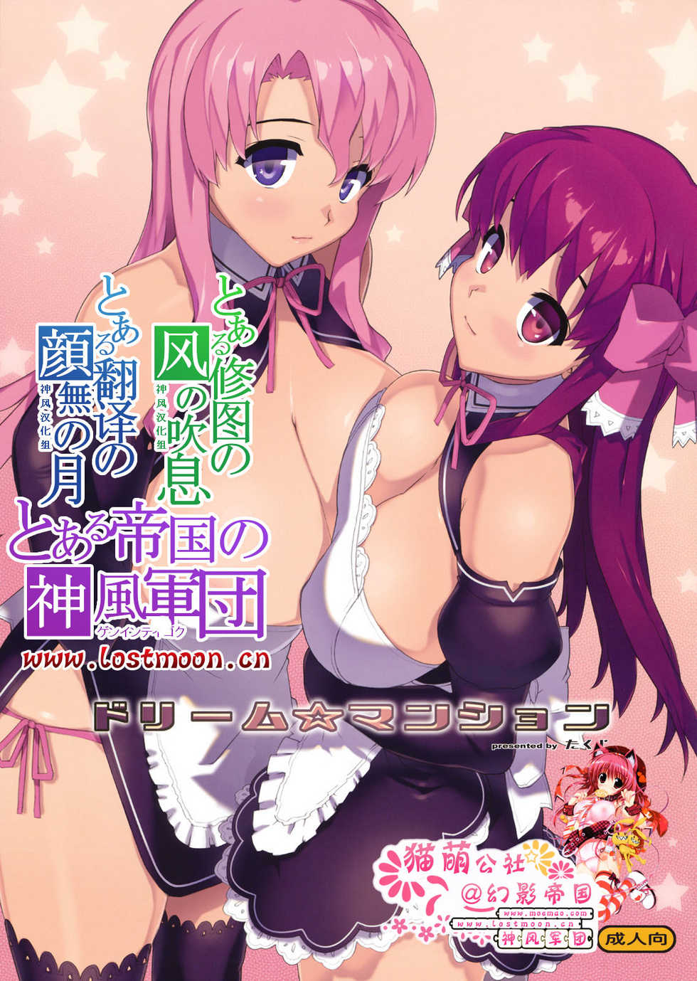 (C77) [Number2 (Takuji)] Dream Mansion (Dream C Club) [Chinese] [神风汉化组] - Page 1
