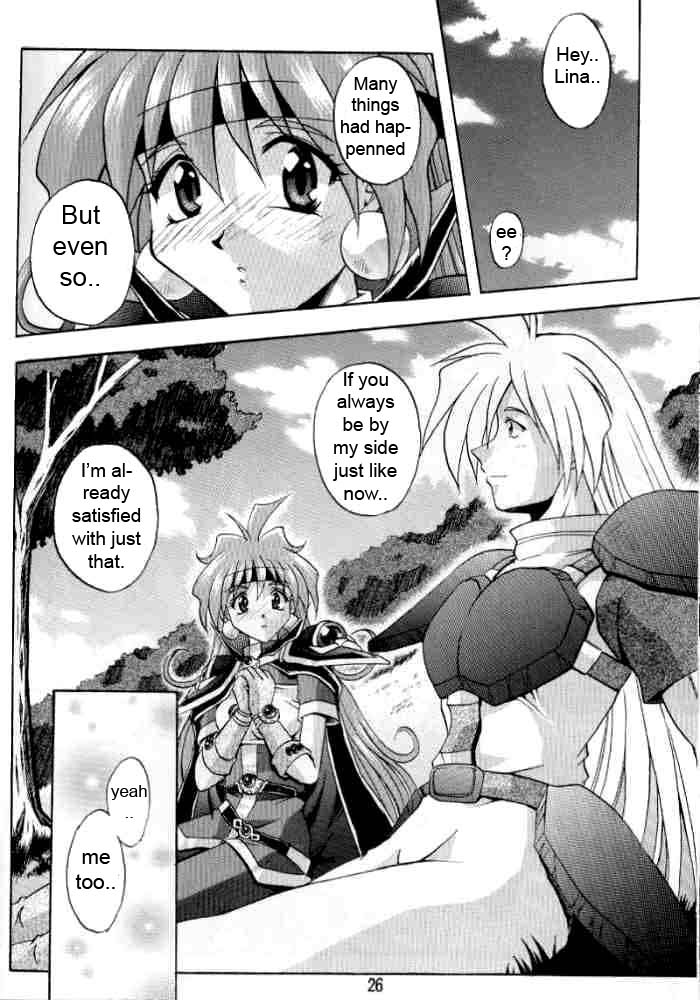 (C58) [Double Branch (Mimikaki)] Otome no Inori (Slayers) [English] - Page 25